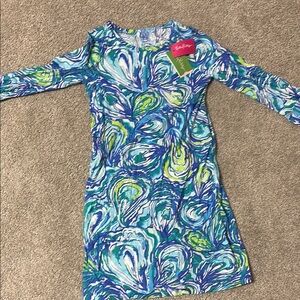 Lilly Pulitzer Blue and Green Dress